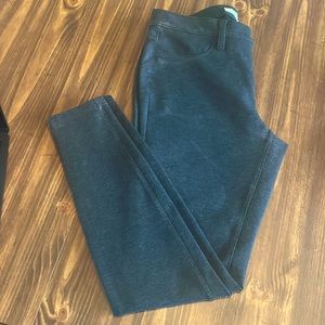 LOFT PERFECT CONDITION - Dark Gray Stretch High Waisted Skinny Jeggings